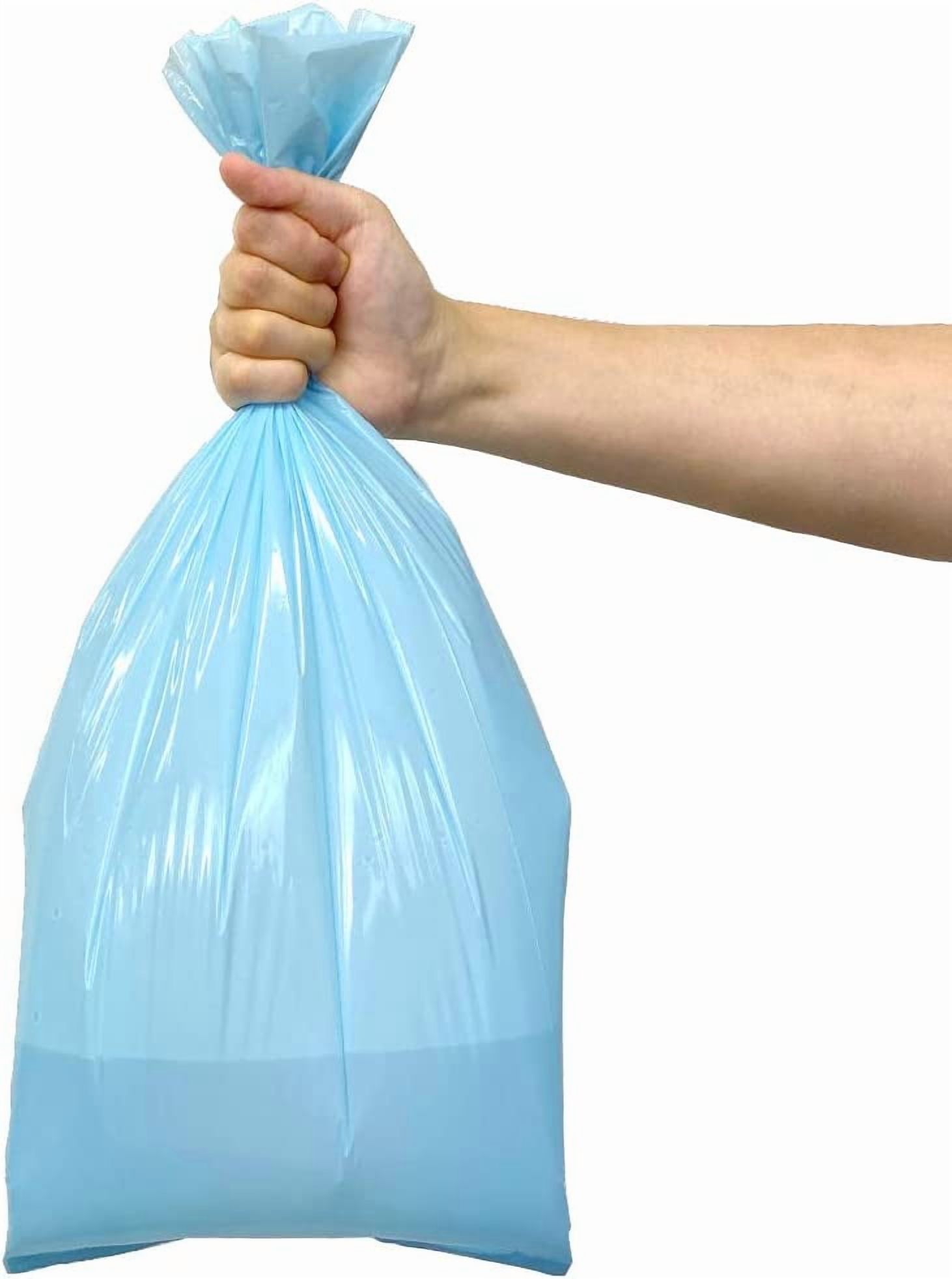 Amazing Odor Sealing Dog Poop Bags - Durable, Unscented [Size: L, Color: Light Blue] (60 Count, Pack of 1) (60 Bags)