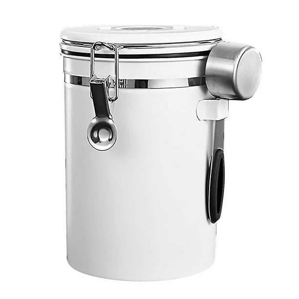 Juego de botes de café de acero inoxidable hermético Compatible con granos de café té B Hy