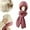 Pink, variant on Winter Versatile Knitted Hooded Scarf, All-in-one Warm Windproof Fleece Cycling Protection Ear Cap, Hat with Scarfs Attached