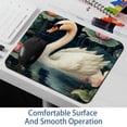 thumbnail image 6 of Swan Square 8.3x9.8 Inch Non-Slip Rubber Bottom Printed Desk Mat Gaming Mousepad Mouse Mat for Office and Gaming, 6 of 6
