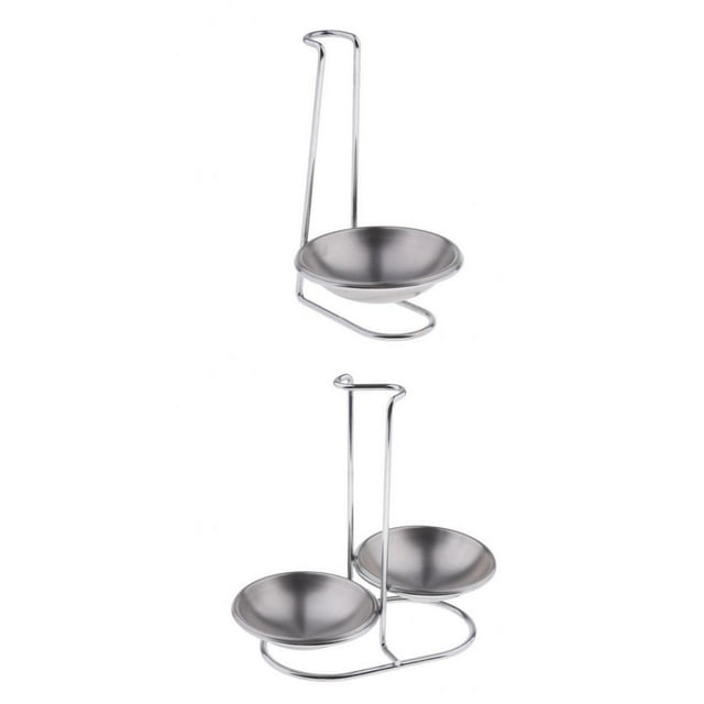 Inicio Cocina Soporte Para Cucharas Rejilla de material acero Inoxidable 2