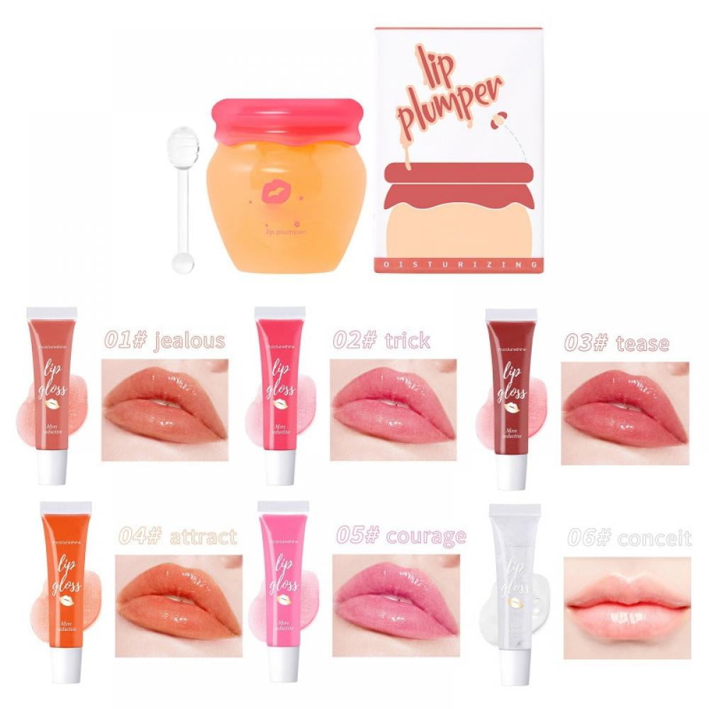Lip Plumper,Natural Lip Plumper Contains vitamin E,Lip plumper for day