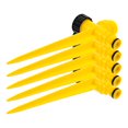 thumbnail image 1 of 5 piezas de tapones para suelo de riego, estacas para riego, picos para riego resistentes y reutilizables., 1 of 6