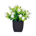 thumbnail image 2 of Artificial Pottery Home Desktop Simulation Green Plant Plastic Small Bonsai Ornament, 2 of 6