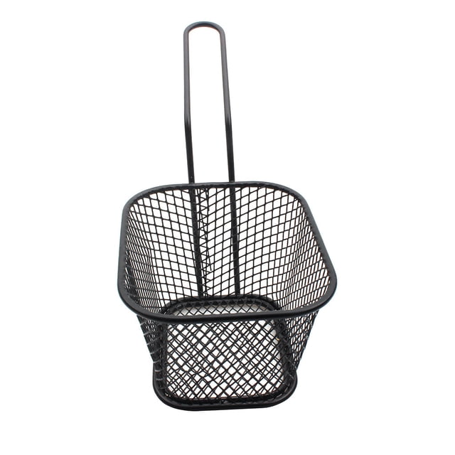 Electroplate Stainless Steel Mini Frying Net Square Block Mesh Kitchen Tools