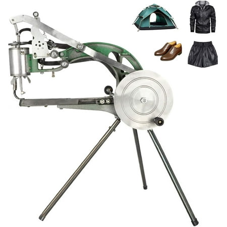 intsupermai Manual Shoe Repair Machine 134131 High Efficiency Sewing Machine with Tripod Stand