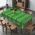 thumbnail image 3 of American Football Field Tablecloth Touchdown Sport Themed Indoor Outdoor Birthday Party Decoration Rectangular Table Cloth Kitchen Dining Room Table Cover (60" x 84"), 3 of 5