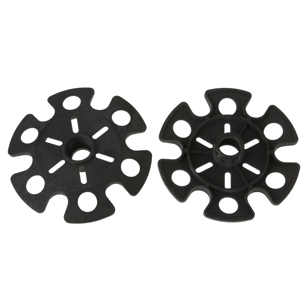 4 x Rubber Snowflake Baskets for Snow Shoes Trekking Pole Hiking Sticks 
