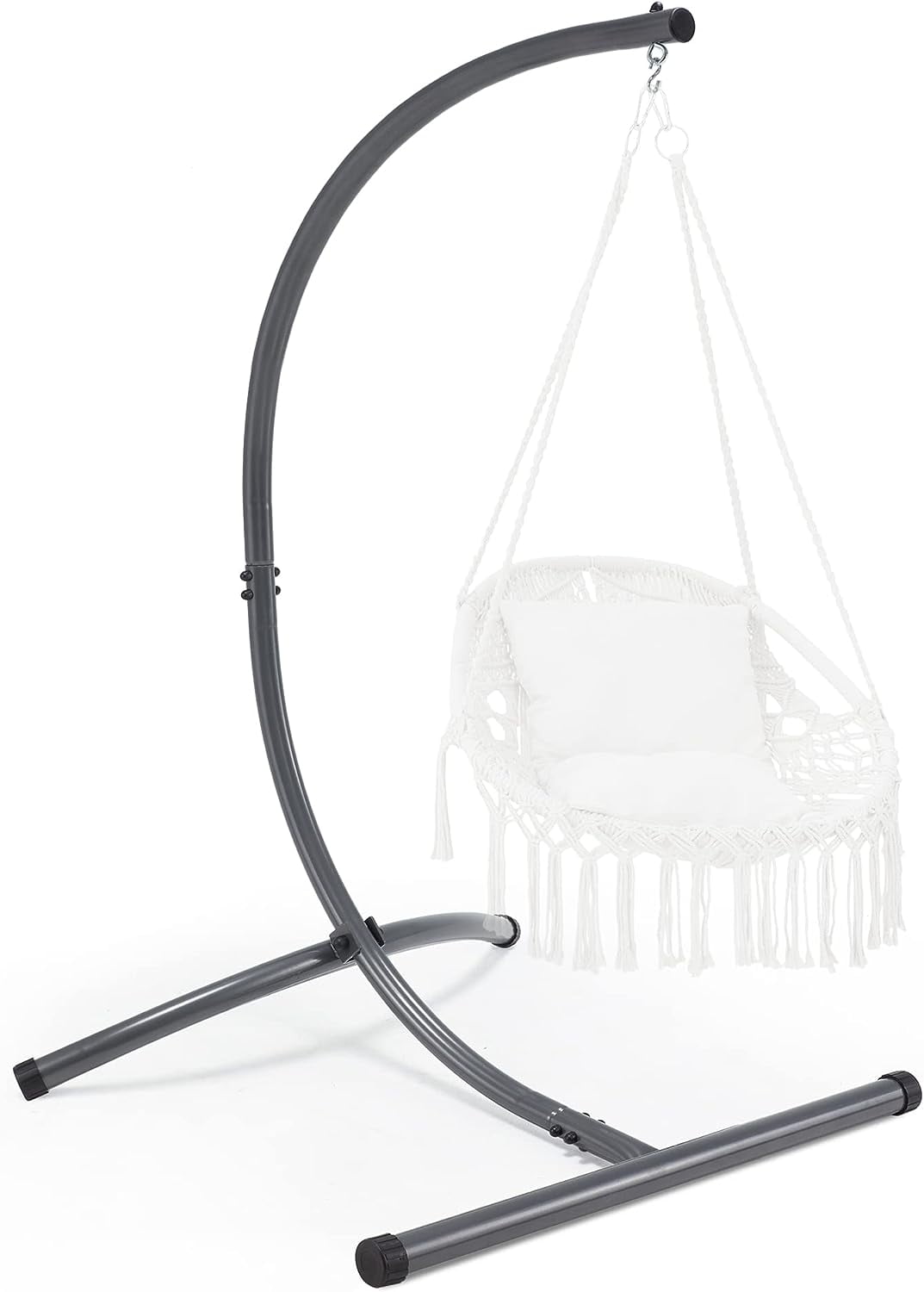 BOTUI Hammock Chair Stands Hanging Hammock Stands,C Stand for Swing
