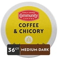 thumbnail image 3 of Community Coffee Coffee & Chicory Medium Dark Roast Single Serve K-Cup Compatible Coffee Pods, Box of 36 Pods, 3 of 7