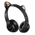 thumbnail image 1 of Auriculares inalámbricos sobre la oreja con micrófono compatible con tarjeta TF, 1 of 8