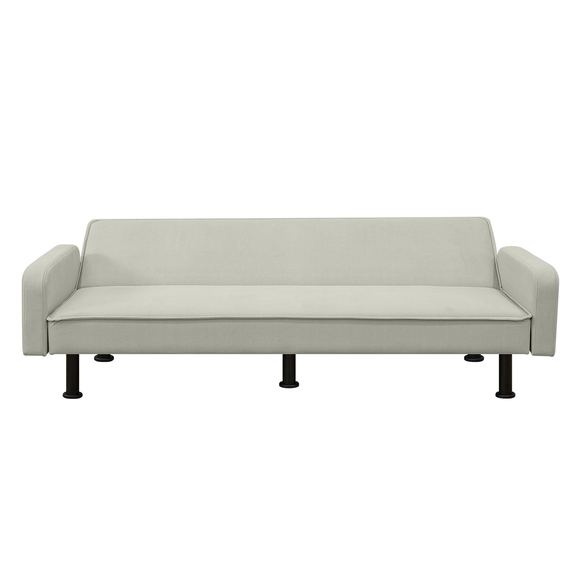 Kadyn Futon Sofa Bed, Convertible Futon for Living Room, Futon Sleeper Sofa, Light Grey Kadyn Futon Sofa Bed, Convertible Futon for Living Room, Futon Sleeper Sofa, Light Grey