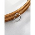 thumbnail image 5 of Anillo de mujer de plata de ley con circonita brillante, joyería ajustable con corazón completo, regalo de vacaciones, 5 of 5
