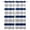 Blue, variant on Teal Grey Kitchen Curtains Farmhouse Watercolor Modern Geometric Cafe Short Curtains for Bathroom Blackout Window Curtain Grommet Small Window Treatment Drapes for Bedroom Living Room 27.5"x39"x2