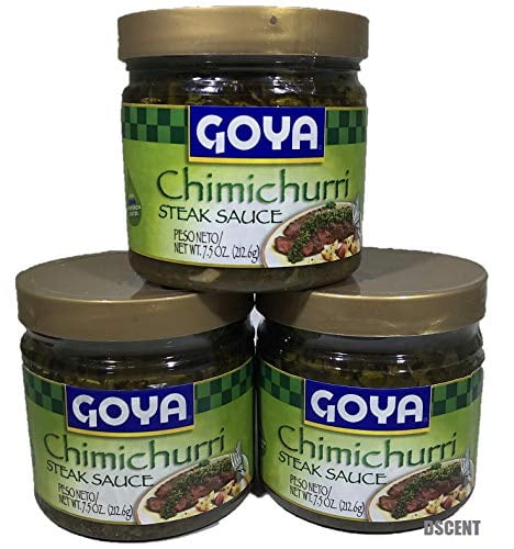 Goya Chimichurri Steak Sauce 7.5 oz Pack of 3