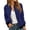 Z1-Blue651, variant on Women's Boxy Bomber Jackets Full Zip Color Blocking Outerwear Lightweight Regular Fit Tops