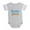 Heather Gray, variant on CafePress - Pretty Good - Cute Infant Baby Football Bodysuit