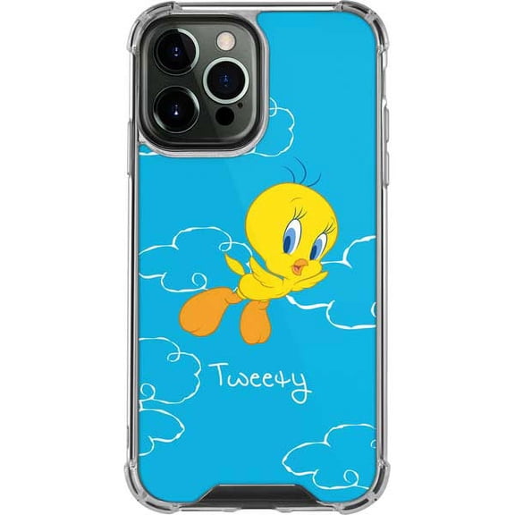 Skinit Cartoons Tweety Bird Flying iPhone 13 Pro Max Clear Case