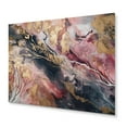 thumbnail image 2 of Designart "Pink Geode Exploration V" Abstract Marble Metal Art Print, 2 of 5