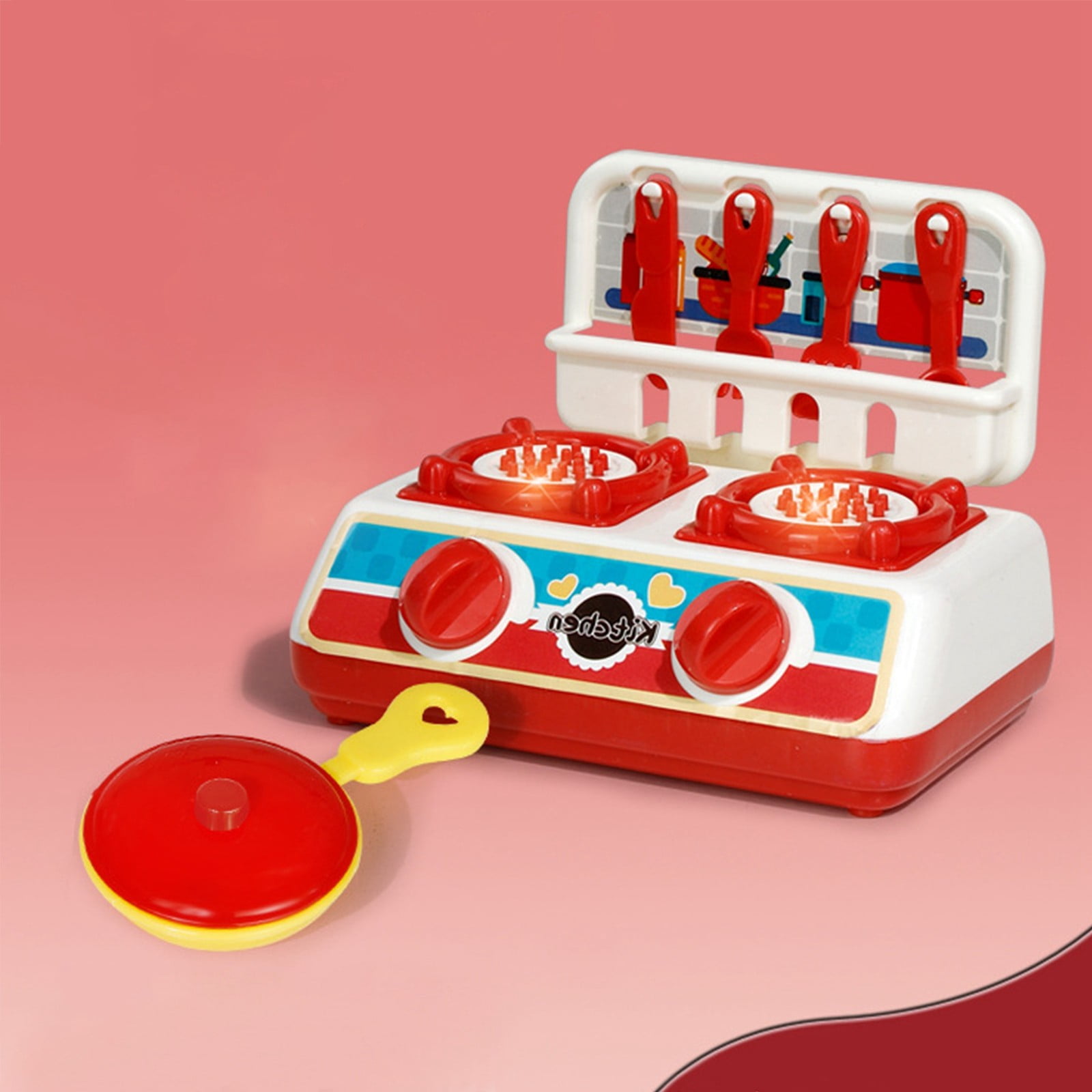 HAXMNOU Children'S Fun Family Mini Home Appliance Toy Toilet Washstand Mixer Christmas Children