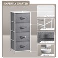 thumbnail image 4 of Sorbus 4 Drawers Chest Dresser - White, 4 of 6