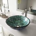 thumbnail image 3 of VIGO Oceania Glass Vessel Sink, 3 of 5