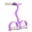 Purple, variant on 4-Tube Resistance Band Pedal Puller with Handles, Elastic Sit-Up Exercise Rope for Home Workout, Core Leg Waist Stretch Training Equipment