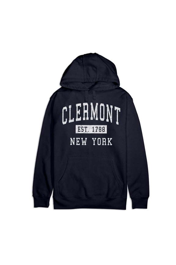 Clermont New York Classic Established Premium Cotton Hoodie