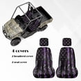 thumbnail image 5 of KUIFORTI US Flag UTV Seat Covers Seats Cover for UTV Full Protection Scratch-resistant Compatible with Rhino 700 660 450 2004-2021 Fits with Rhino Bucket Seat Cover with Headrest Covers, 5 of 7