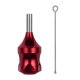 thumbnail image 1 of Aleación ergonómica aguja tubo de agarre antideslizante Mango Profesional Artistas Maquillaje Maquillaje Pieza Reemplazo ACCESORIOS RED sidaley CE001305-02, 1 of 7