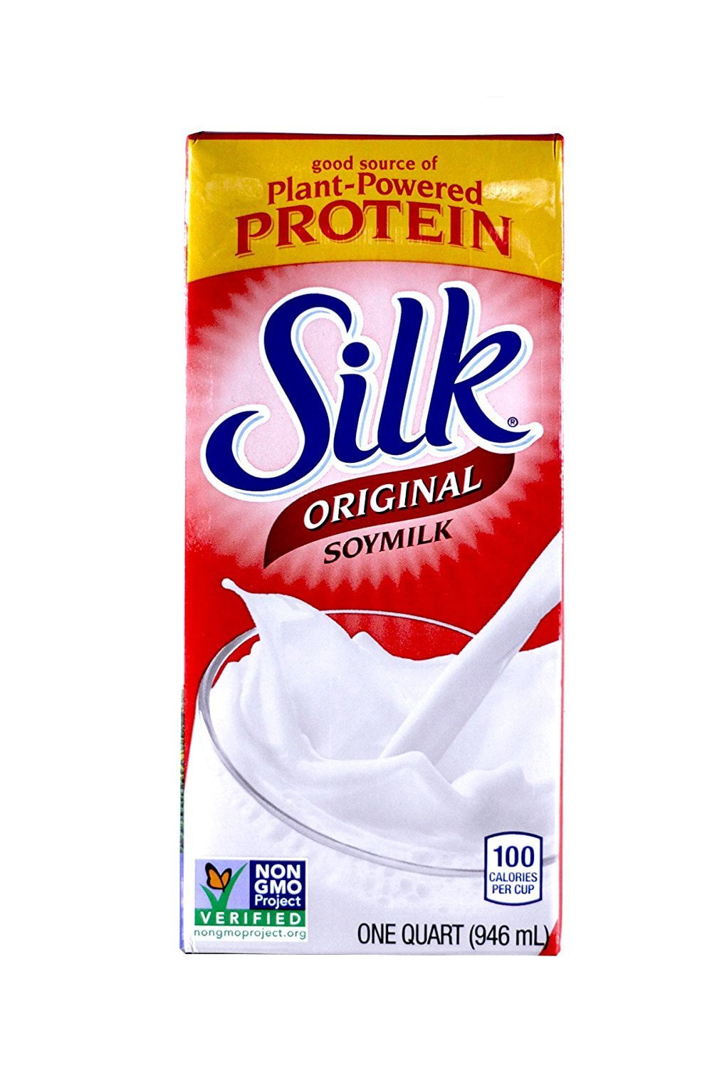 Silk Soy Milk Plain Aseptic, 32ounces (Pack of6)