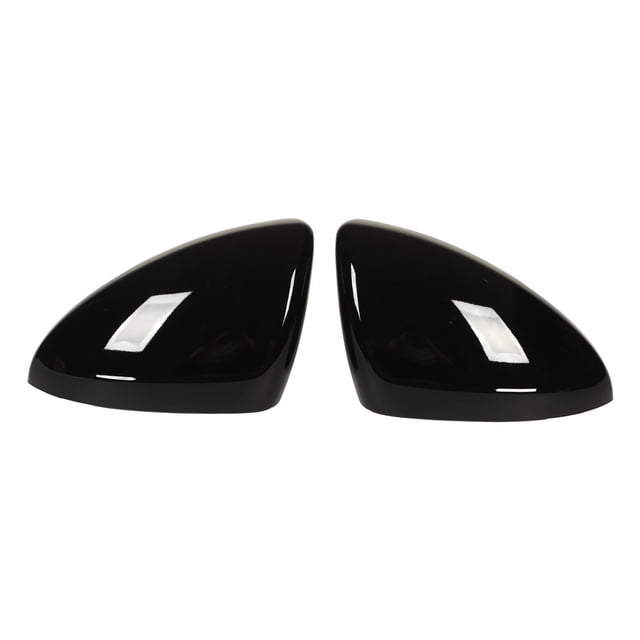 uds tapa de espejo de puerta izquierda derecha cubierta de espejo retrovisor negro brillante reemplazo para modelos Chevy Cruze 2017-2019