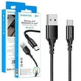 thumbnail image 1 of BOROFONE 1m nice USB C cable 6A fast charging data Type C cable, 1 of 4