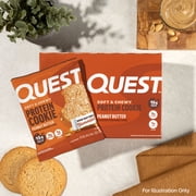 Quest Protein Cookie, Peanut Butter, 15g Protein, 12 Ct