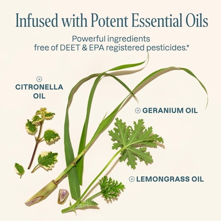 Cliganic Natural Outdoor Mosquito Repellent Set for Kids and Adults, 20 Bracelets and 30 Stickers