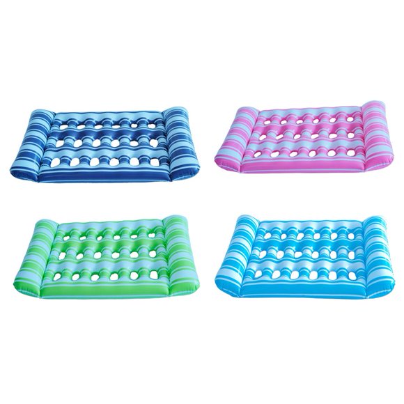 Inflatable Pool Floats Adult, Non-Stick PVC Material Pool Floats Teens Vacation