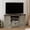 Gray, variant on Melidee Farmhouse Television Stand for 65 Inch TV with Sliding Barn Door, Engineered Wood, Gray, 58" W x 15.7" D x 31" H