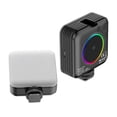 thumbnail image 4 of Mini RGB Fill Light LED Video Light 2500K-9000K Dimmable 8 Scene Lighting Effects Video Conference Light for Computer Tablet Mobile Phone DSLR Camera with Screen Clip & Cold Shoe Mount, 4 of 9
