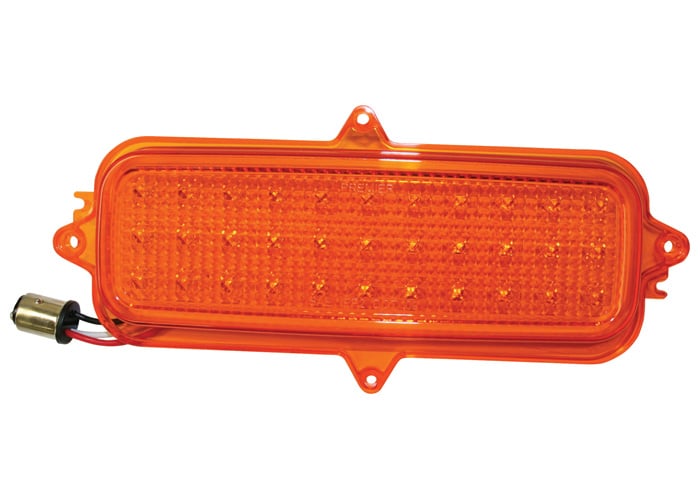 ECCPP 5-Pack Amber 17LED Cab Marker Lights - Chrome Torpedo Roof Running Clearance Lights For Trucks, Trailers, Peterbilt, Kenworth & More - View #7