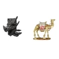 thumbnail image 1 of Figura de mesa,Estantes de sujetalibros Estatua de sujetalibros,Sujetalibros decorativos para libros pesados ​​Decoración del hogar,Figura de escritorio,Figura de camello,decoración, 1 of 8