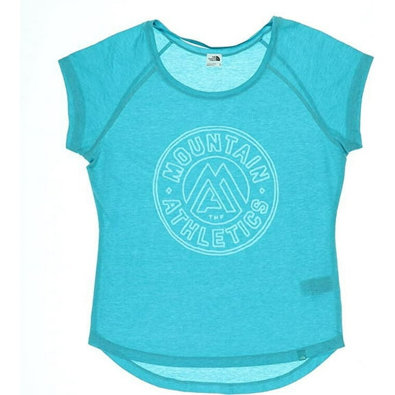 The North Face Women s Performance Burnout Short Sleeve T-Shirt, Blue, Small