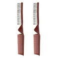 thumbnail image 7 of 2Pcs Portable Small Travel Folding Hair Brush Pocket Comb, 7 of 7