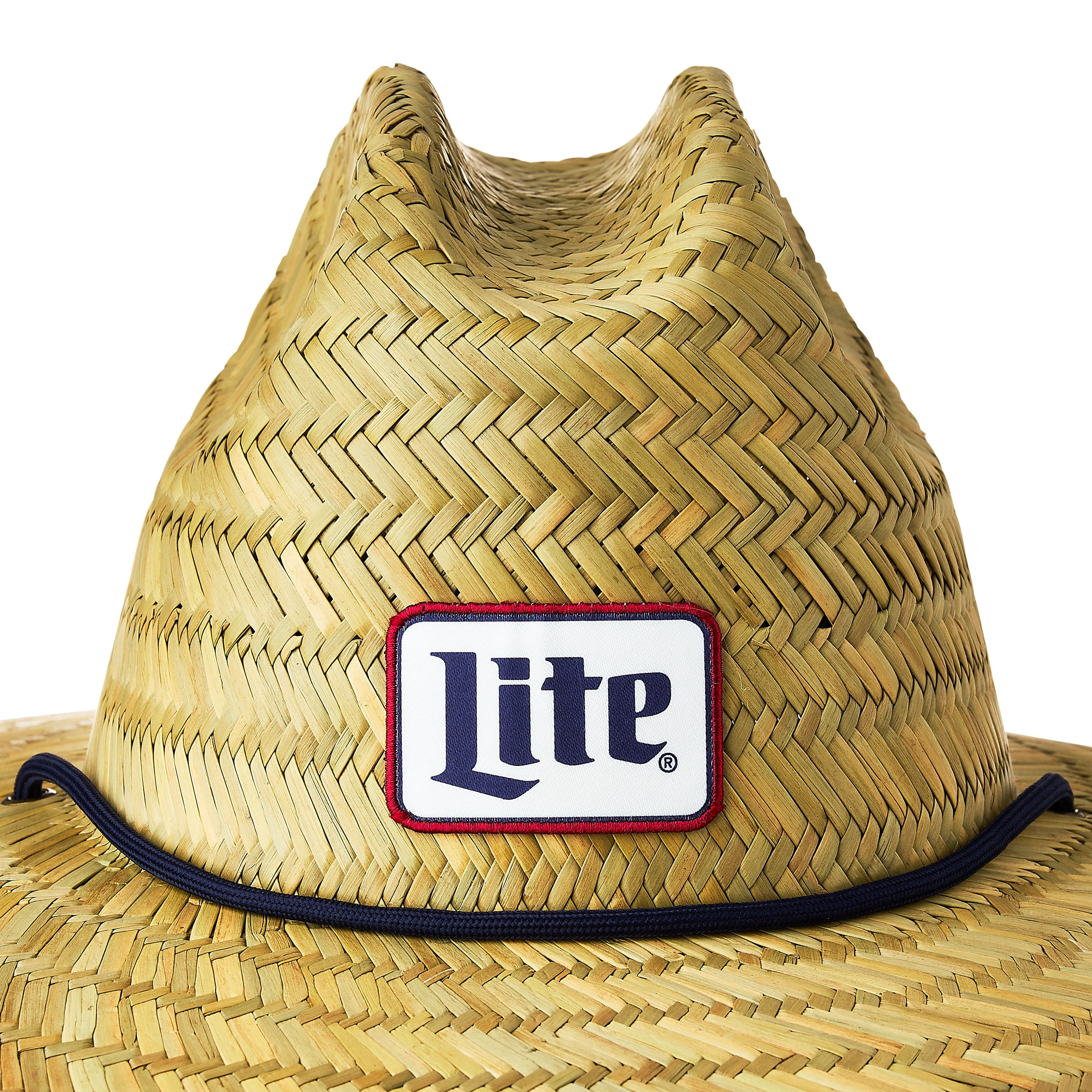 Chapeaux de football brodés bière Miller Lite bleu taille unique