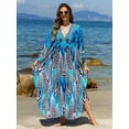 thumbnail image 6 of Caftan dresses for Women Stylish Kaftan Plus Size Beach Cover up Soft Loungewear, 6 of 7