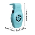 thumbnail image 2 of Forestwhale Aquarium Cooling Fan USB Silent Water Chiller 2-Speed Adjustable Aquarium Cooler for Saltwater Freshwater Tanks 2.8"x5.5", 2 of 5