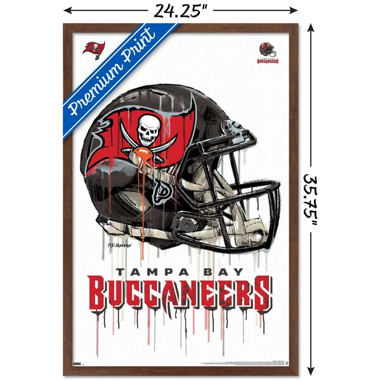 Tampa Bay Buccaneers LED Wall Helmet