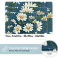 thumbnail image 2 of Daisy Area Rugs: Polyester Non-Slip Kitchen Mat Office Rug - Machine Washable, 2 of 6