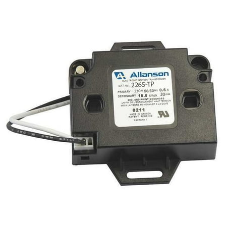 Allanson Gas Burner Ignitor,Single Pole 2265-TP