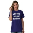 thumbnail image 4 of Brunch Before Burpees Funny Workout Women's Plus Size Graphic Tee Brisco Brands 2X, 4 of 5