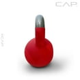 thumbnail image 2 of CAP, 25lb Neoprene Coated Kettlebell, Red, 2 of 5